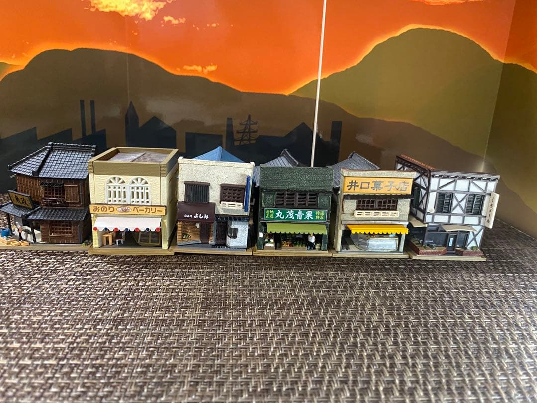 ジャンク品23点】Nゲージ☆トミーテック ジオコレ 昭和の風景ミニ