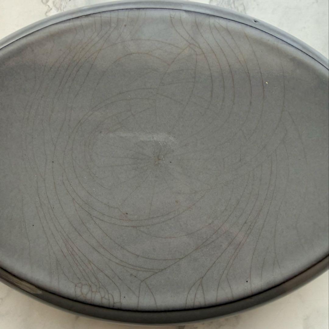 ストウブ　オーバルホットプレート　グレー