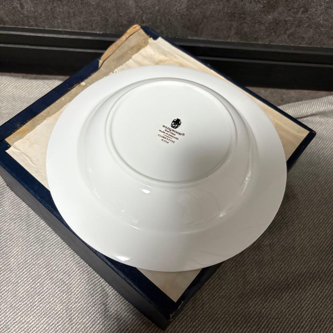 新品　ウェッジウッド　フロレンティーンターコイズ サラダボール6枚セット「20㎝