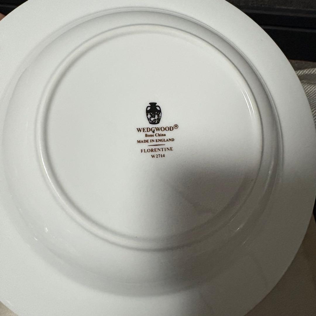 新品　ウェッジウッド　フロレンティーンターコイズ サラダボール6枚セット「20㎝