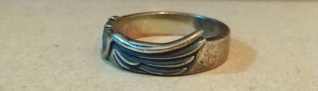 FF8シルバーリング 23号 スリーピングライオンハート　初期版