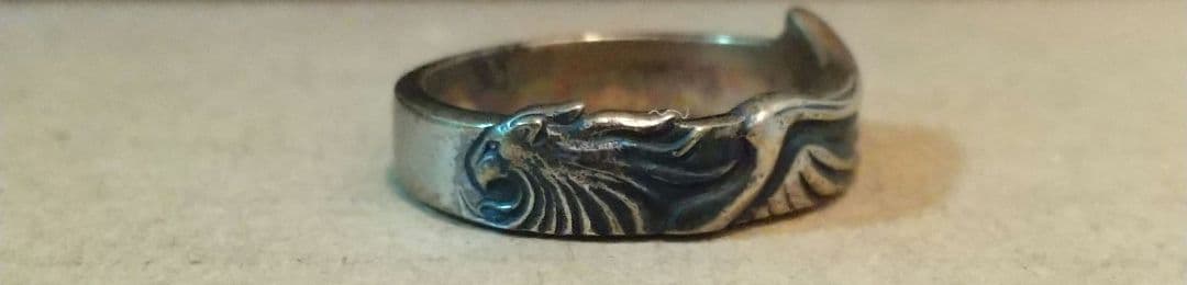 FF8シルバーリング 23号 スリーピングライオンハート　初期版