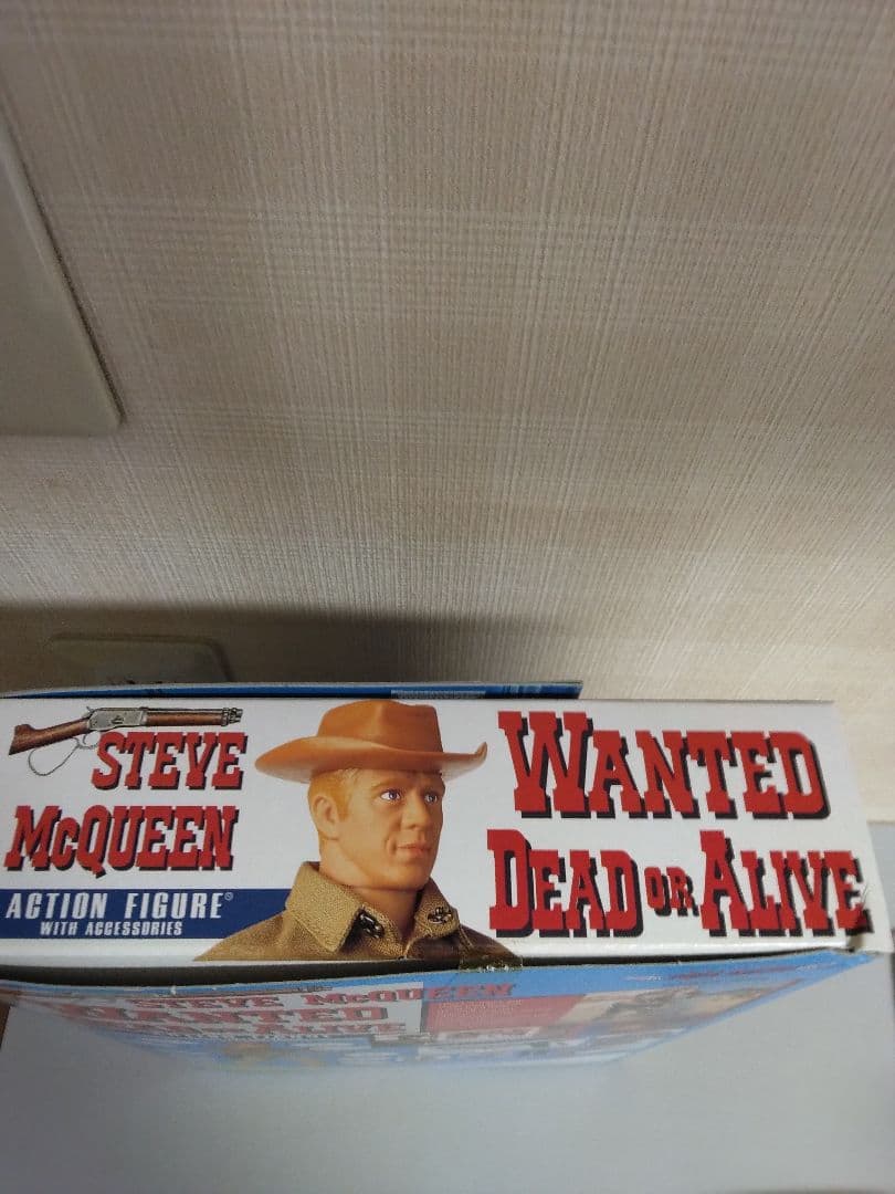 スティーヴ・マックィーン 拳銃無宿フィギュア 激レア/新品未開封/入手