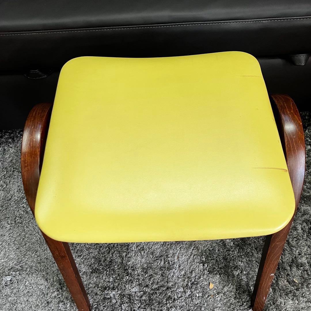 秋田木工　剣持勇 デザイン　スタッキング　スツール②