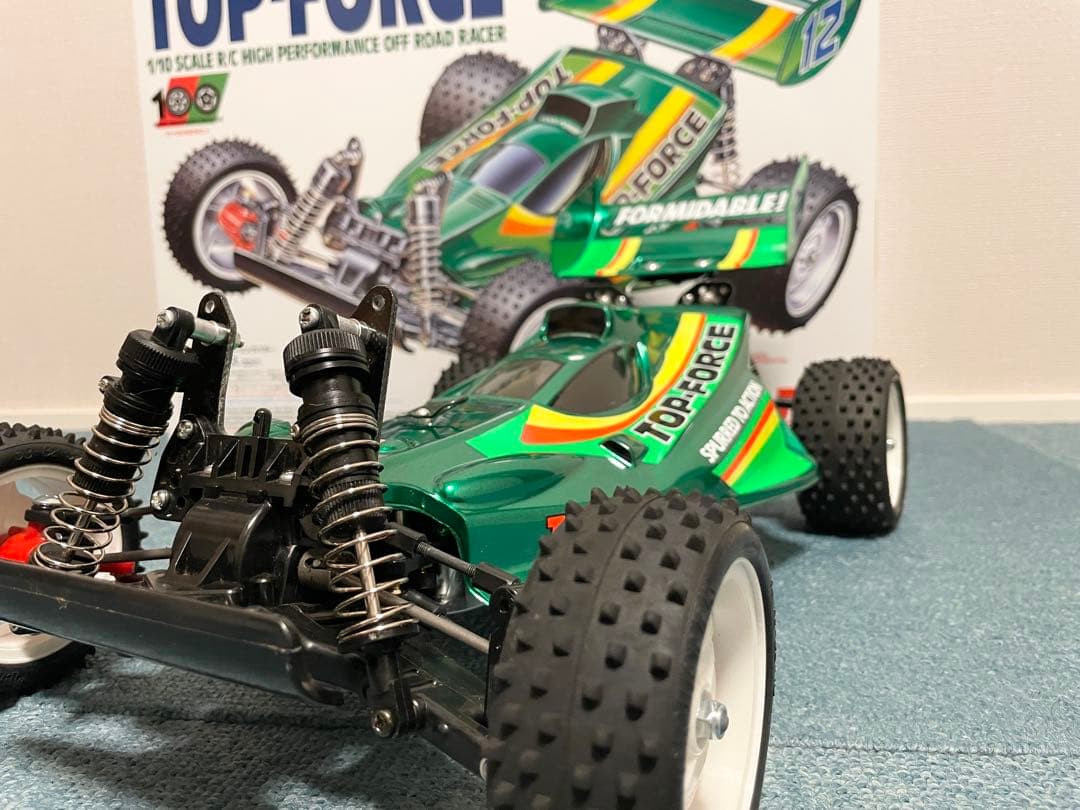 トップフォース(2017) フルベアリング ＋ アルミモーターベース 換装