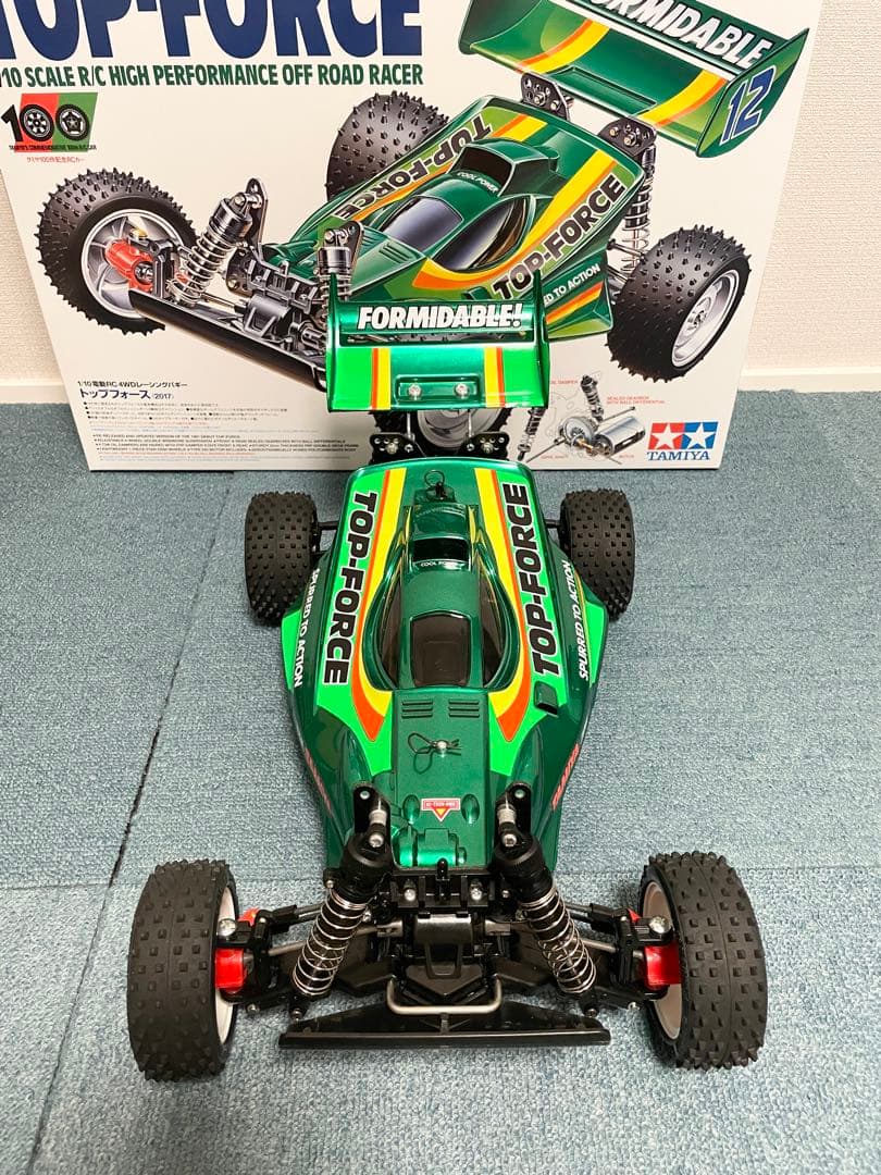 トップフォース(2017) フルベアリング ＋ アルミモーターベース 換装