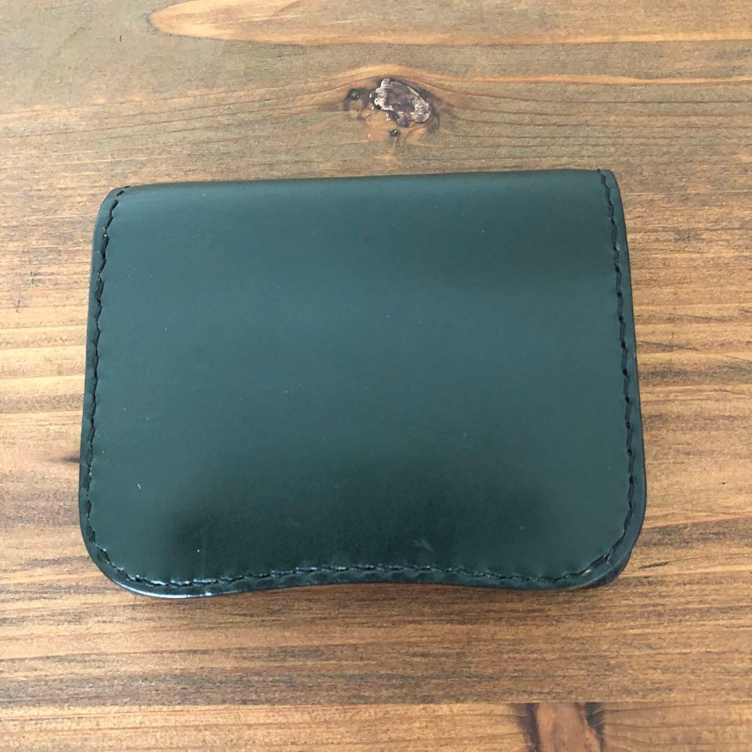 ブライドルレザー P-003 (パーム & kf-003 ) コンパクト 財布