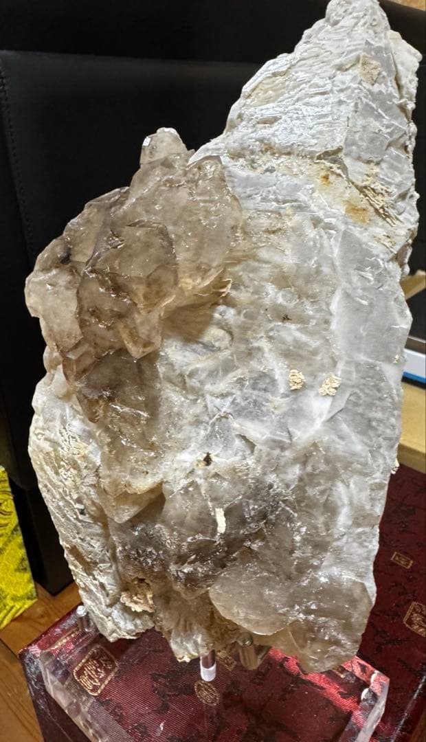 希少 一点物 特大アリゲータークォーツ原石 2.2kg ブラジル産