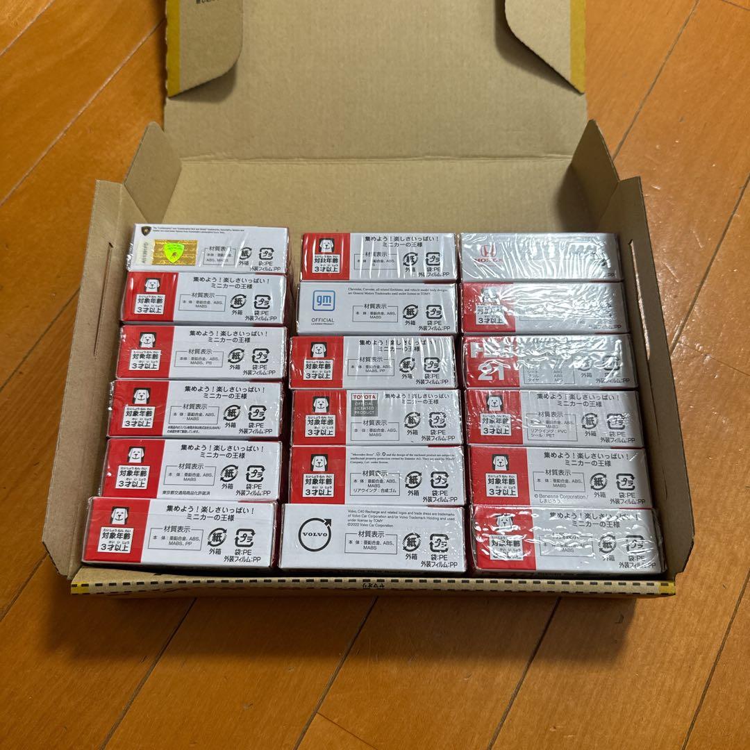 未開封品 トミカ 18台セット ① 初回特別仕様あり - メルカリ