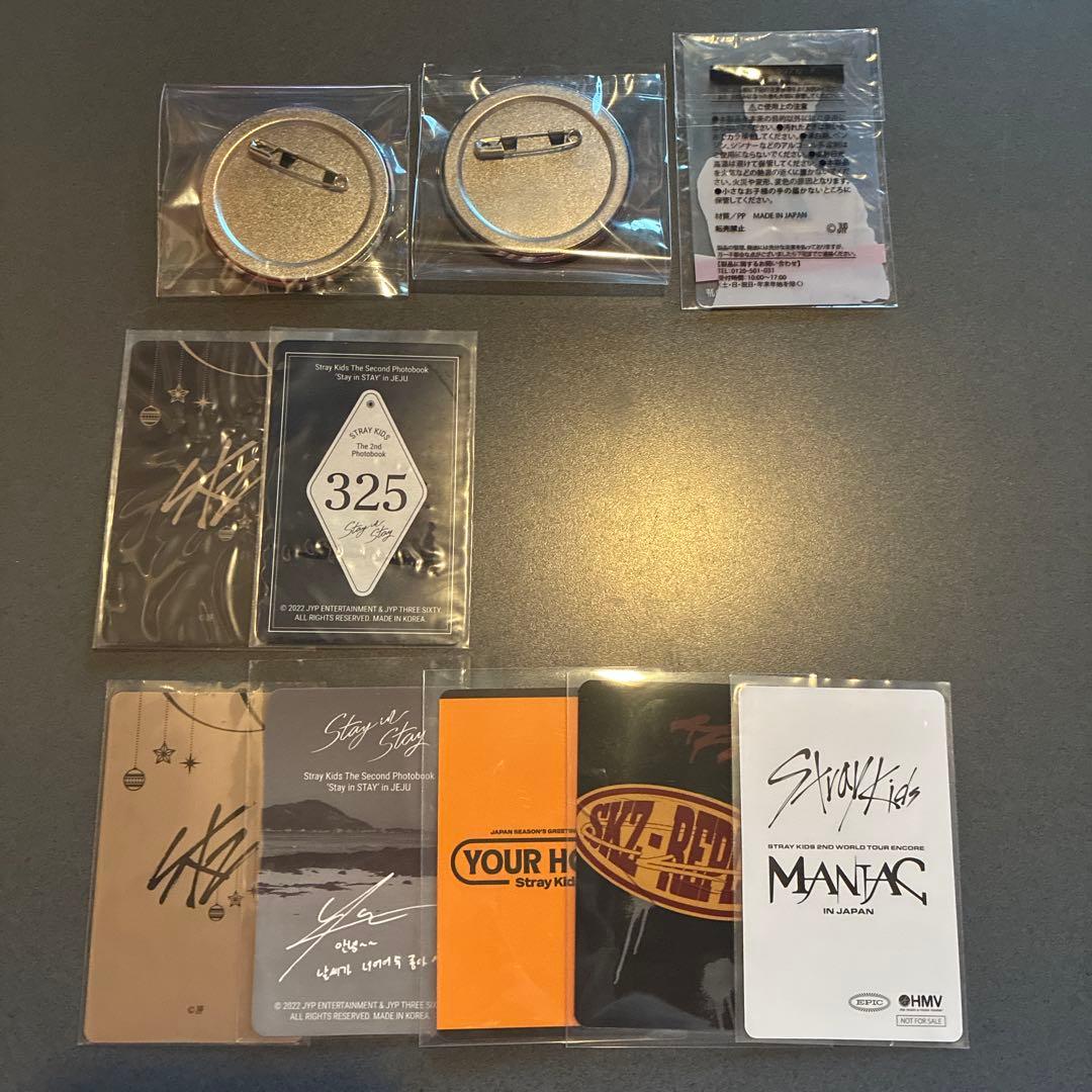 StrayKids リノ 缶バッジ、カードセット - メルカリ