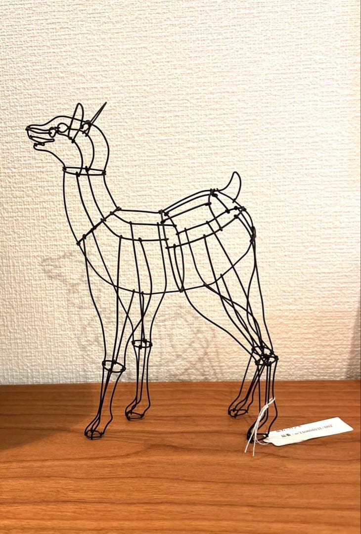 【新品未使用】　ACTUS lucydesign ワイヤーアート