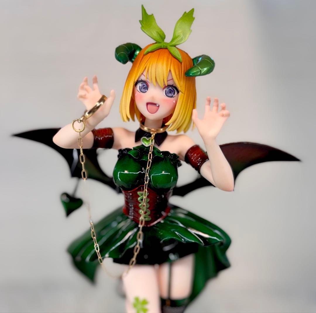 み*ー様 五等分の花嫁 中野四葉 フィギュア リペイント 小悪魔ver