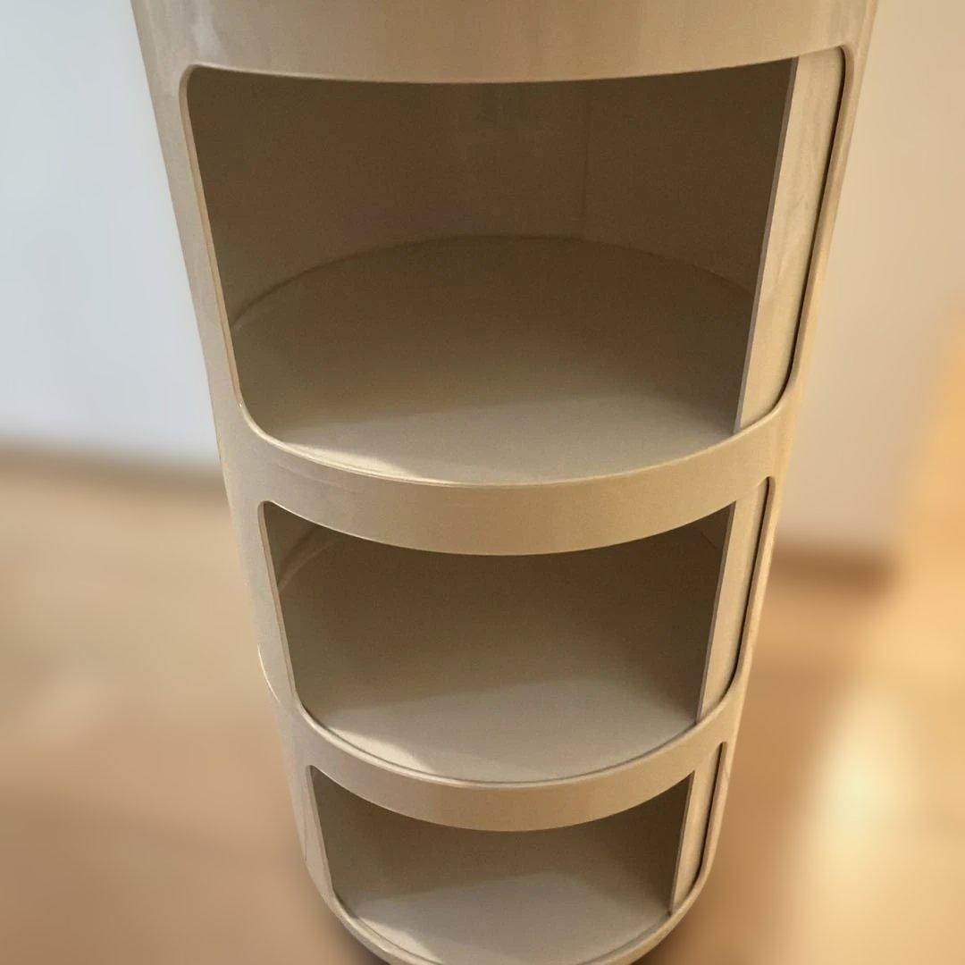 【正規品】Kartell カルテル コンポニビリ 3段 ホワイト キャビネット
