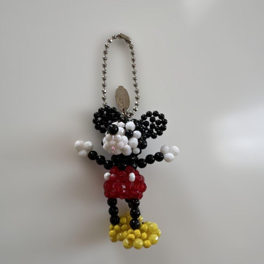 ビーズミッキー ストラップ・ミニー キーホルダー - メルカリ