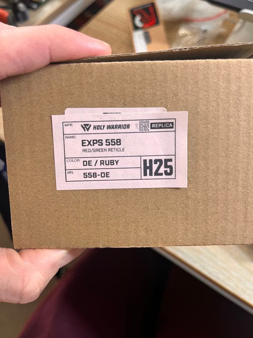 Holy warrior EXPS 558 ホロサイト　Eotech レプリカ