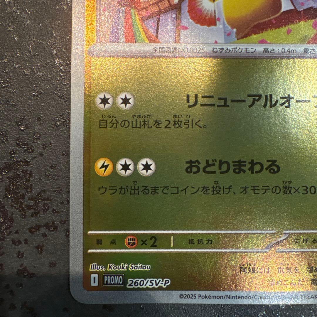 【購入前にコメント】トウホクのピカチュウ