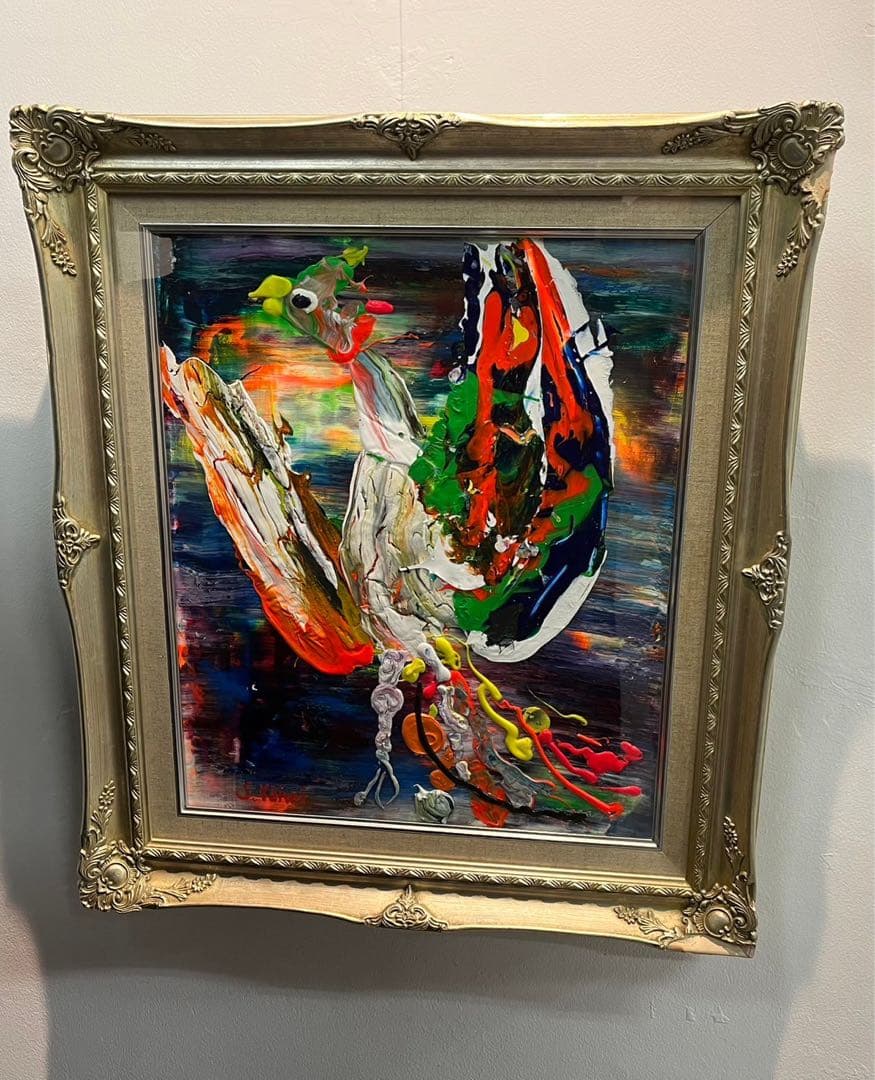 杉田陽平　「小さな、小さな、火の鳥」2008制作　油彩画