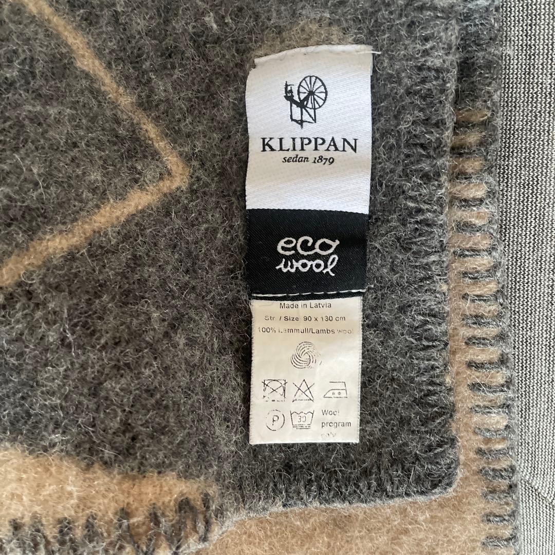 KLIPPAN×ミナペルホネン ブランケット コーム付