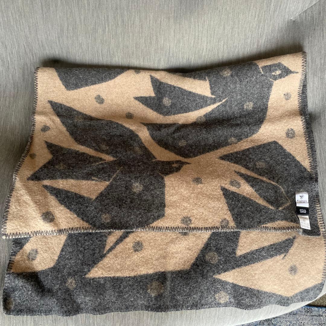 KLIPPAN×ミナペルホネン ブランケット コーム付