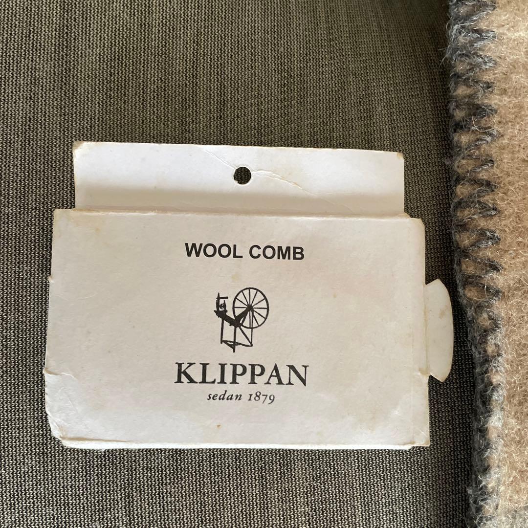 KLIPPAN×ミナペルホネン ブランケット コーム付