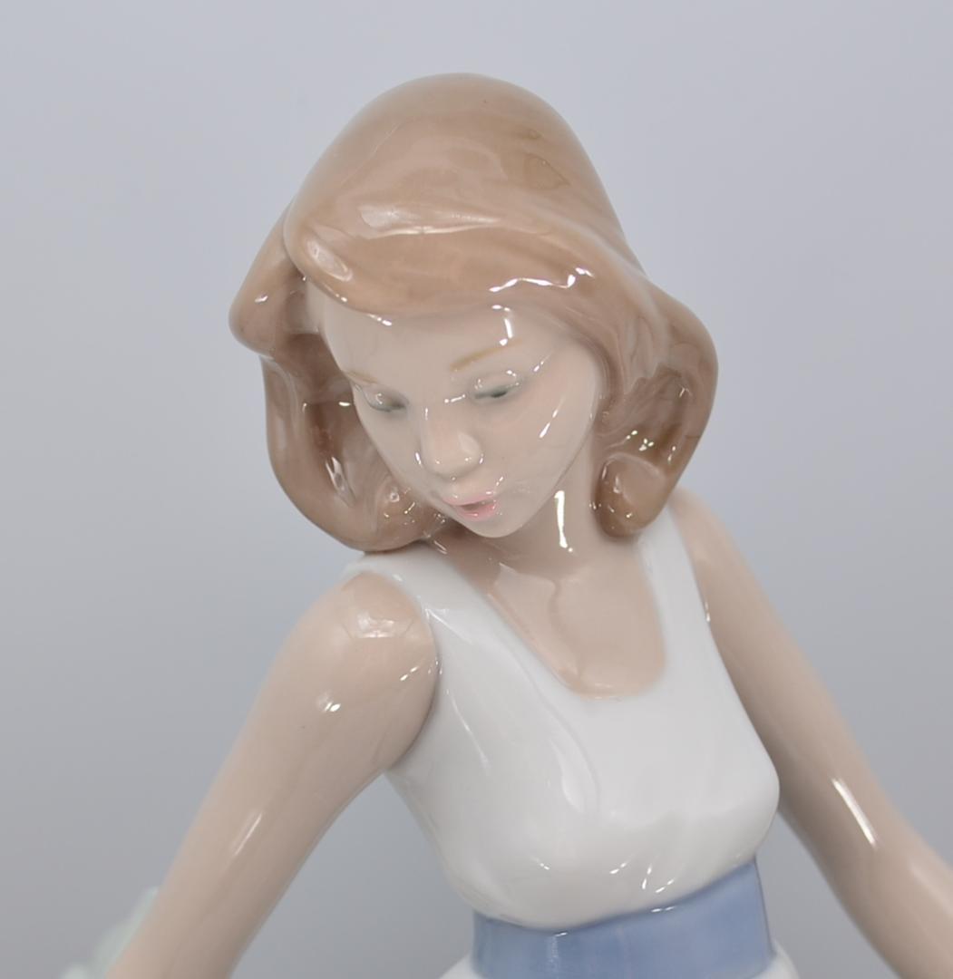 空中散歩　＃1343　★NAO・リヤドロ　スペイン　ポーセリン　箱付き　絶版