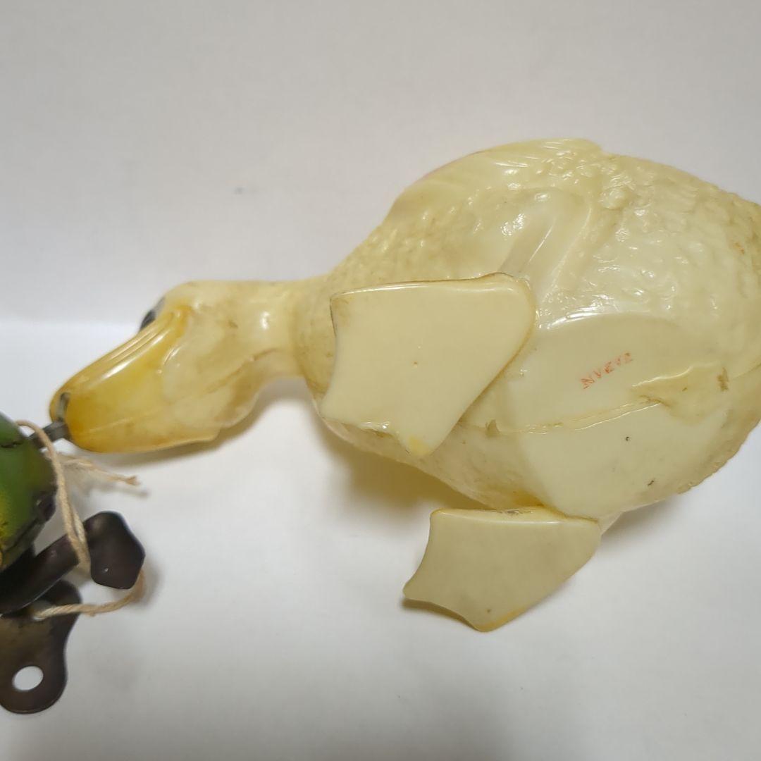 ブリキ玩具 セルロイド カエルとアヒル - メルカリ