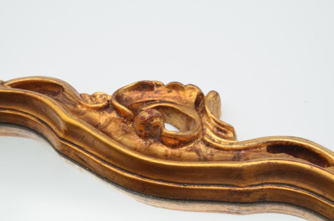 アンティーク調 ゴールドフレーム ミラー 壁掛け鏡 バロックスタイル