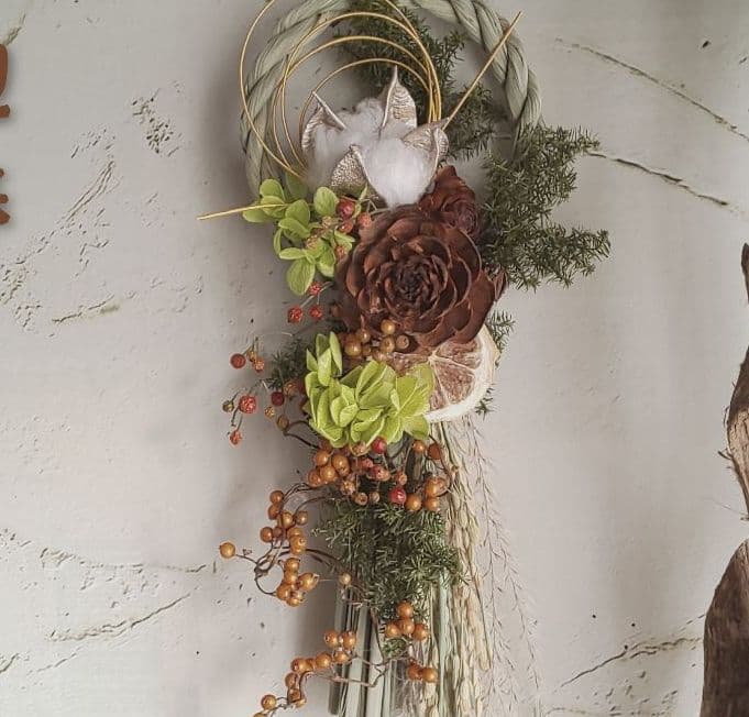 専用✨迎春2022✨正月飾り コットン  (ドライ)