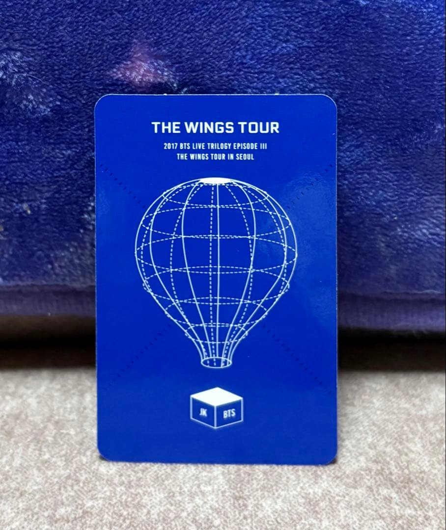 BTS WINGS TOUR in SEOUL DVDトレカ ジョングク