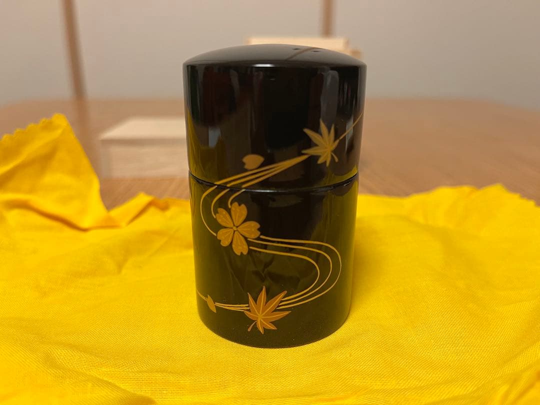 ★手元供養★骨壷★桂寛作★蒔絵入り★伝統工芸品★漆塗製★