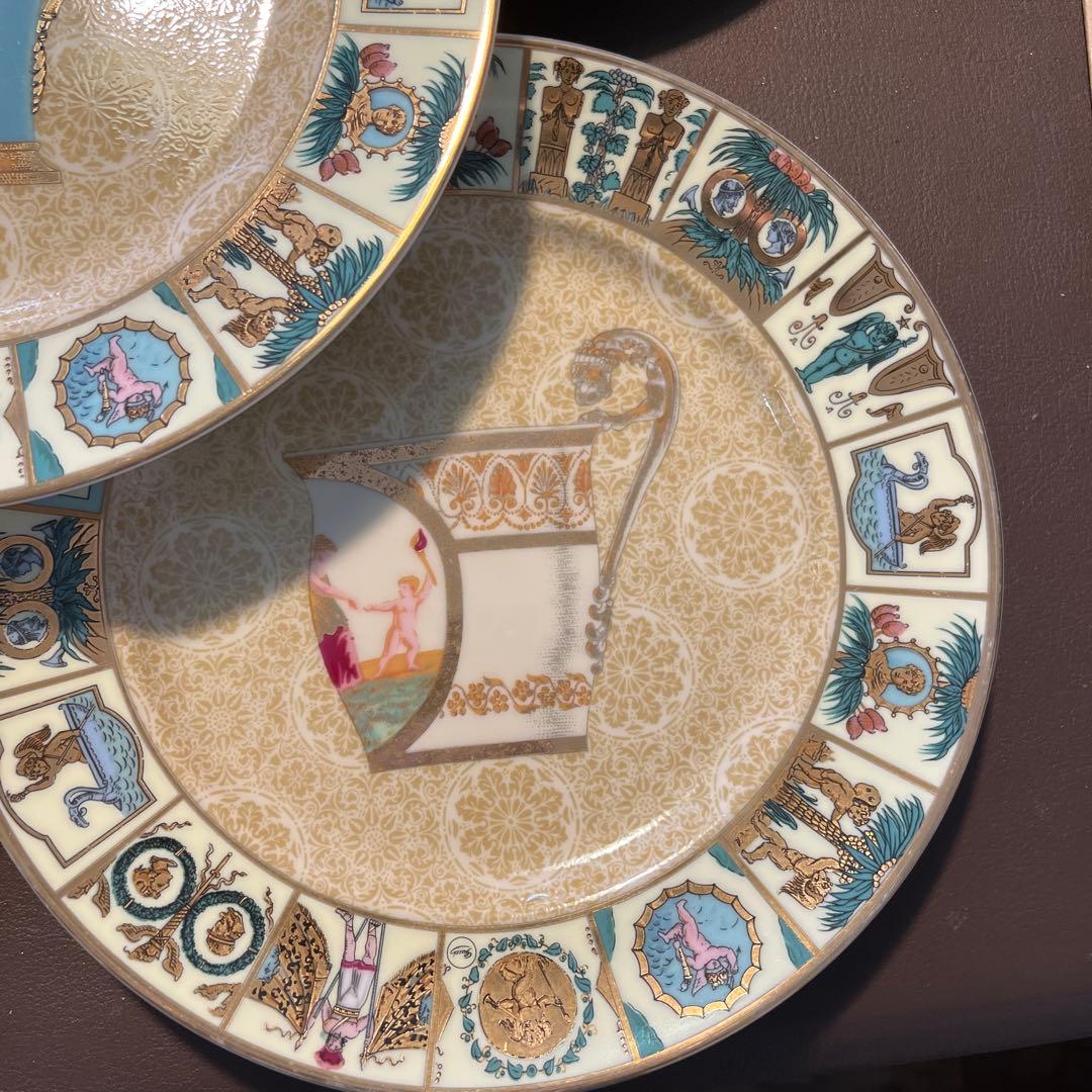 グッチヴィンテージ風デザイン皿5枚セット