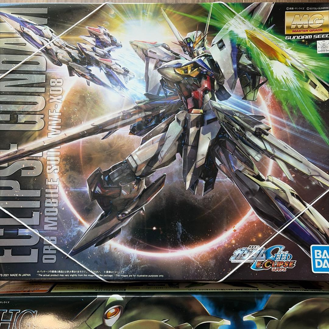 【新品未開封】MG エクリプスガンダム & HG NZ-666クシャトリアセット