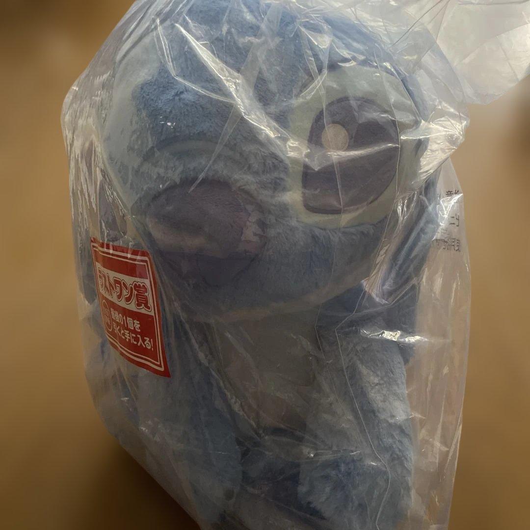 セブンイレブン一番くじスティッチぬいぐるみ ラストワン賞 未開封