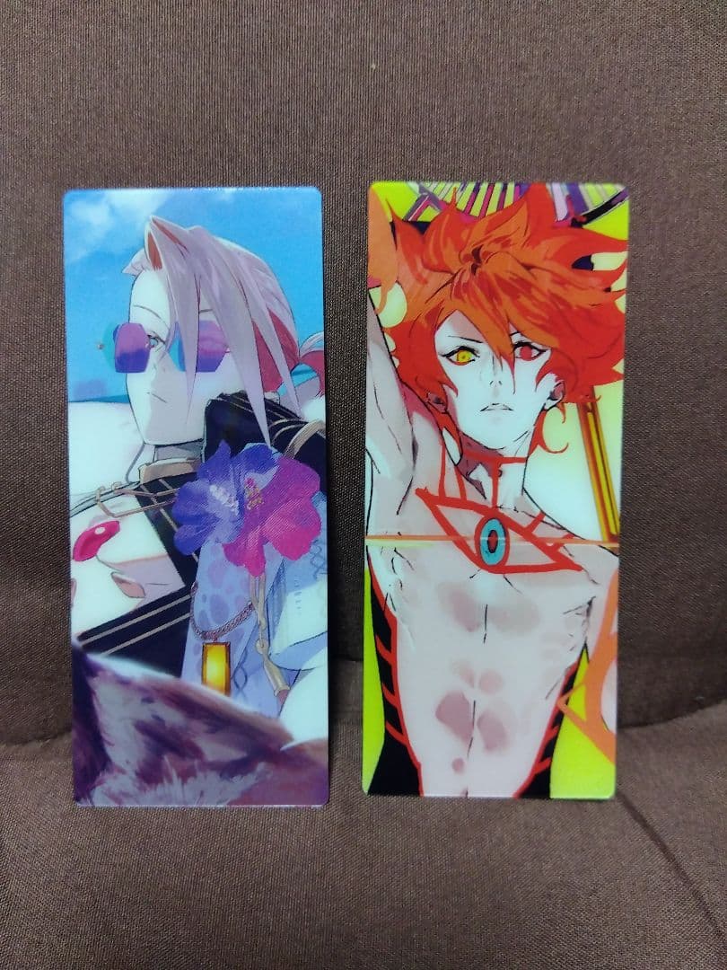 FGO 最終再臨展 編成画面風カード7種（インドラ他）&ディスプレイスタンド