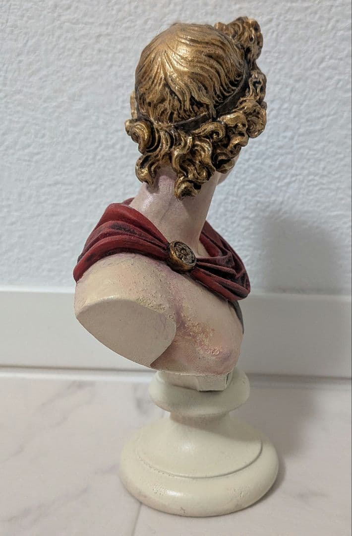 アポロ 胸像 石膏像