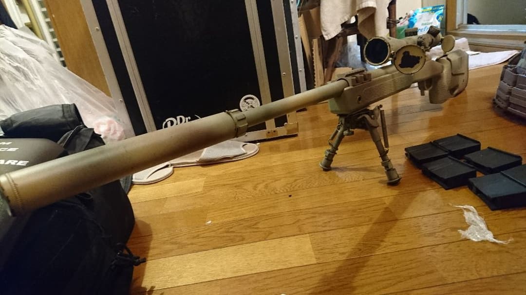 東京マルイ M40A5 サプレッサー&スコープ&バイポッド付 - メルカリ