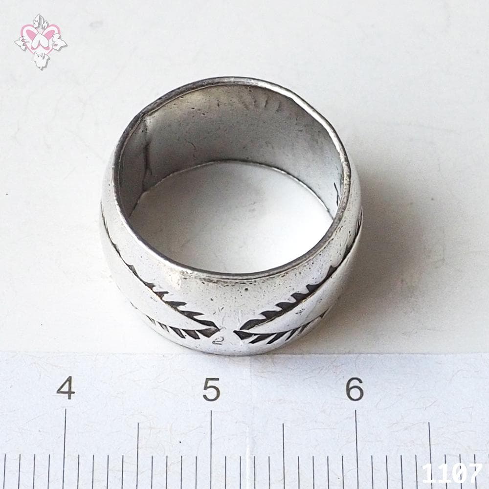 インディアンジュエリー ナバホ族 刻印 TK スターリング シルバー 銀