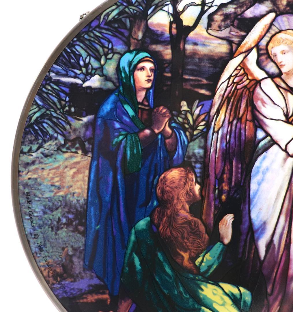 セントピーターズ教会 大型 ヴィンテージ ステンドグラス ティファニー・スタジオ