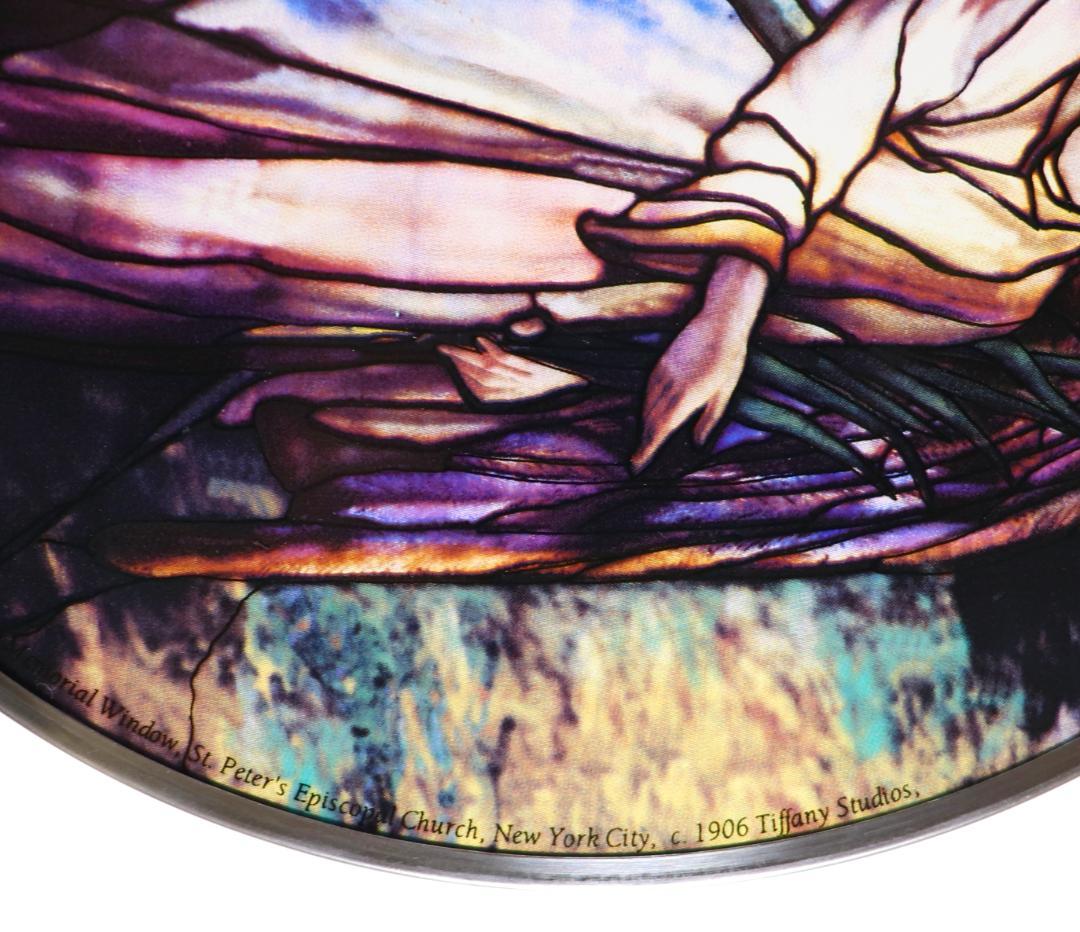 セントピーターズ教会 大型 ヴィンテージ ステンドグラス ティファニー・スタジオ