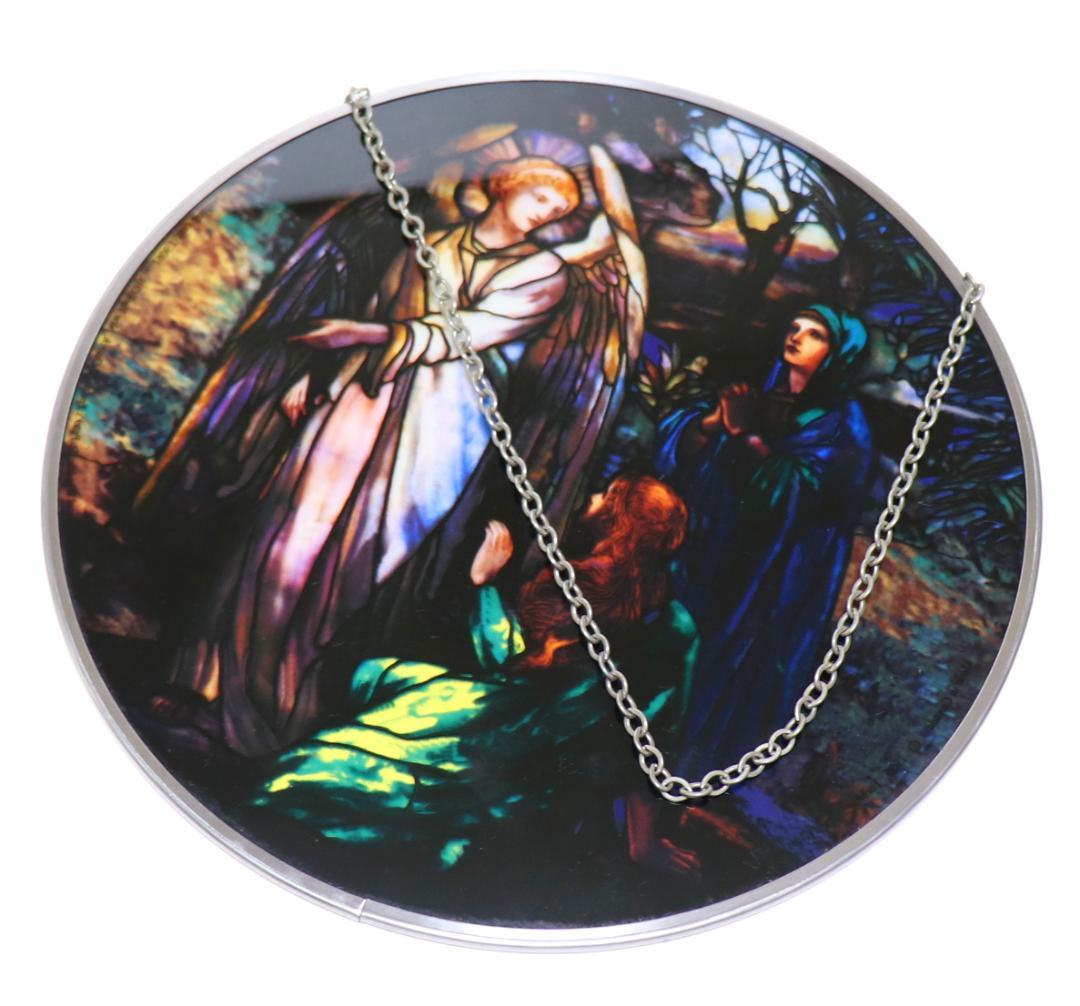 セントピーターズ教会 大型 ヴィンテージ ステンドグラス ティファニー・スタジオ