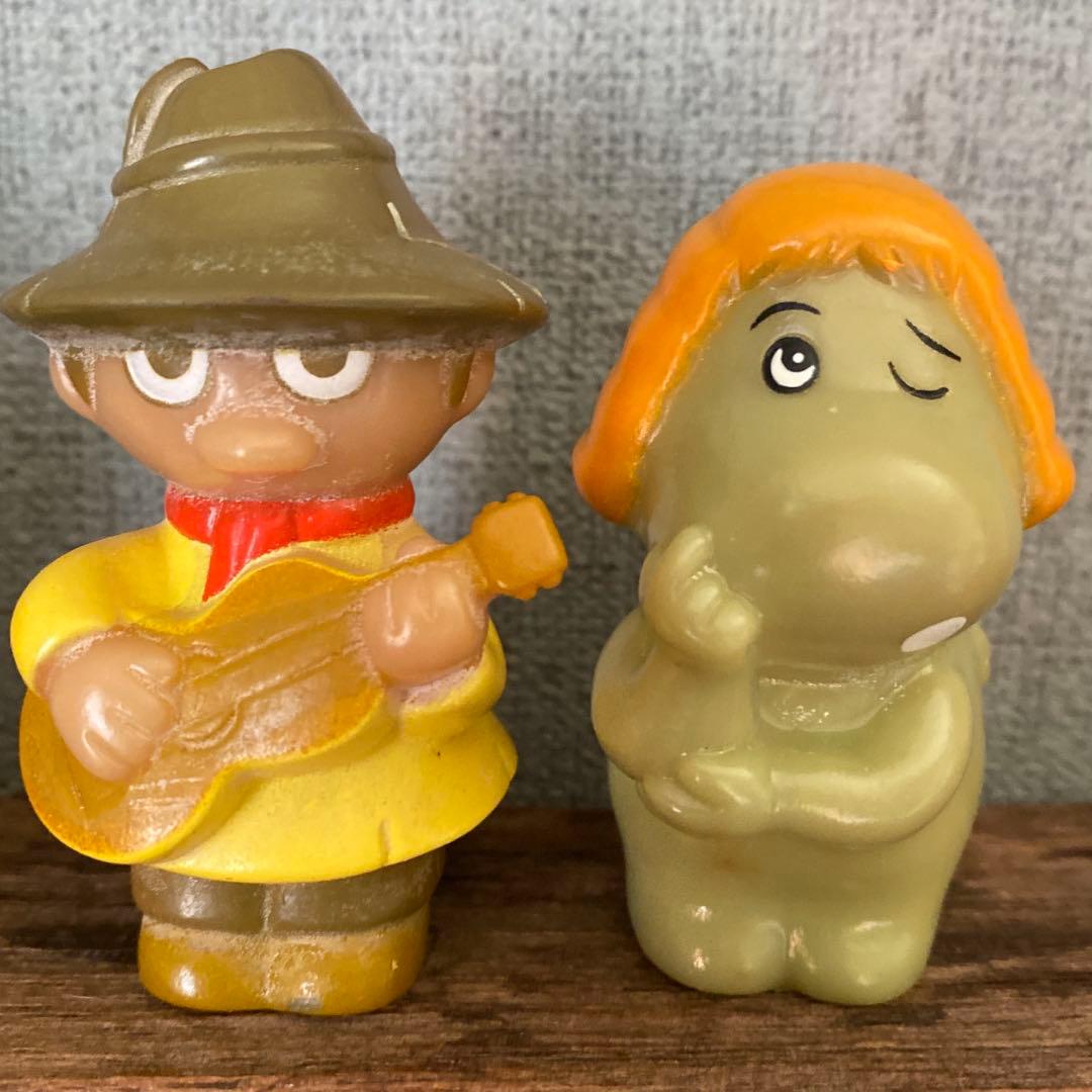 ☆ムーミン☆ソフビ指人形☆全9種指人形セット☆ムーミン谷の仲間たち