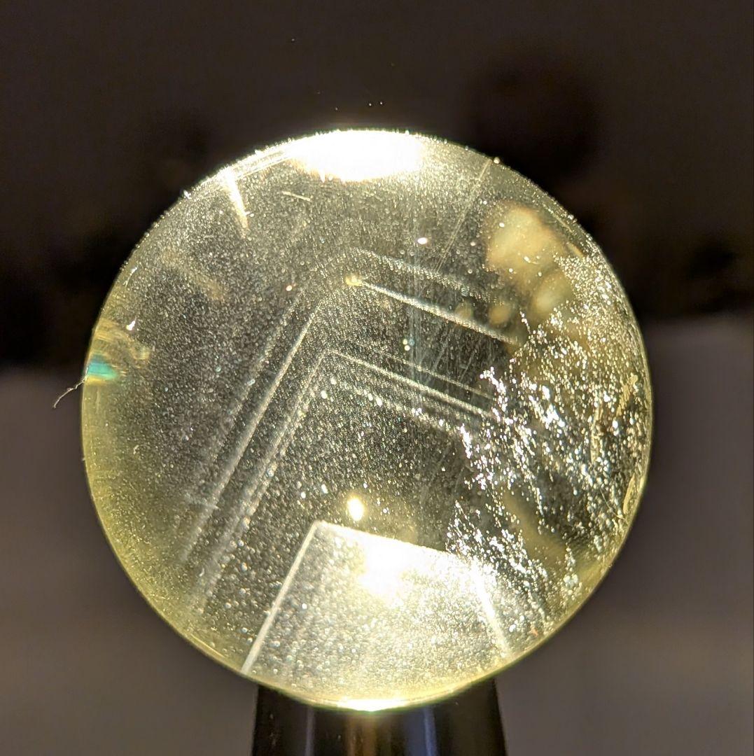 シトリンクォーツ☆爆ファントム☆ラダー☆虹☆スフィア☆超高品質☆台座付き☆