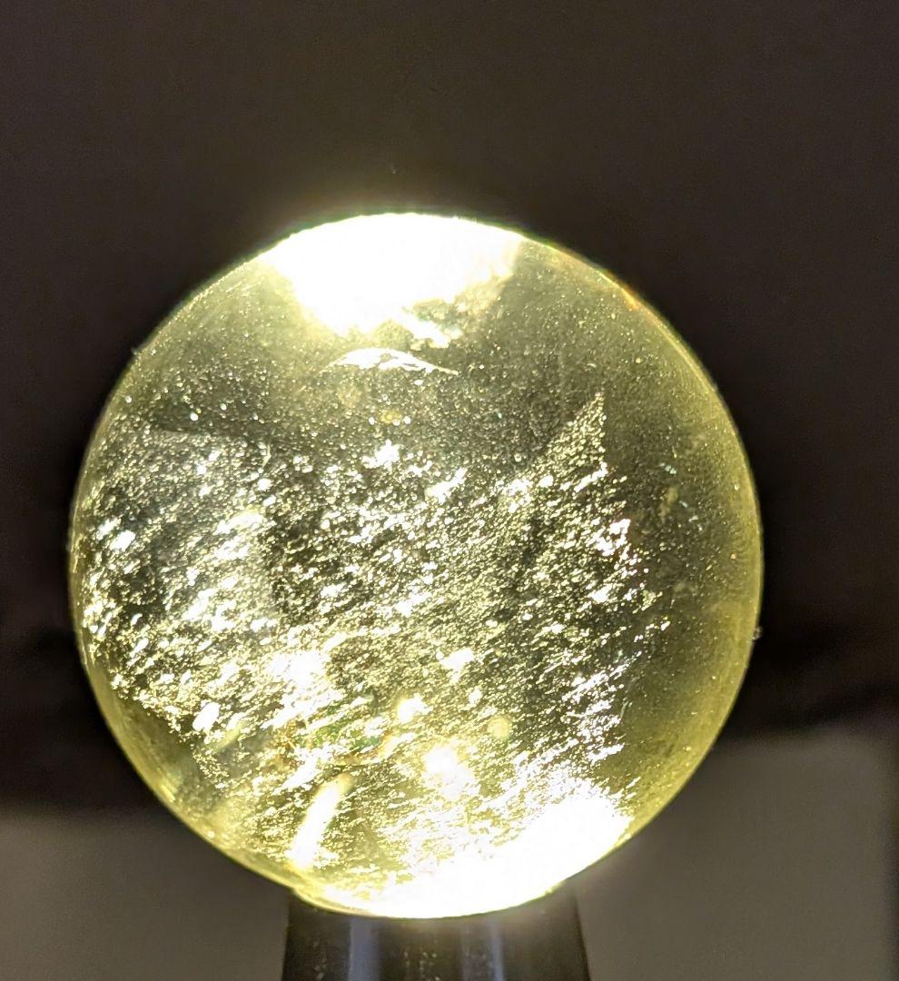 シトリンクォーツ☆爆ファントム☆ラダー☆虹☆スフィア☆超高品質☆台座付き☆