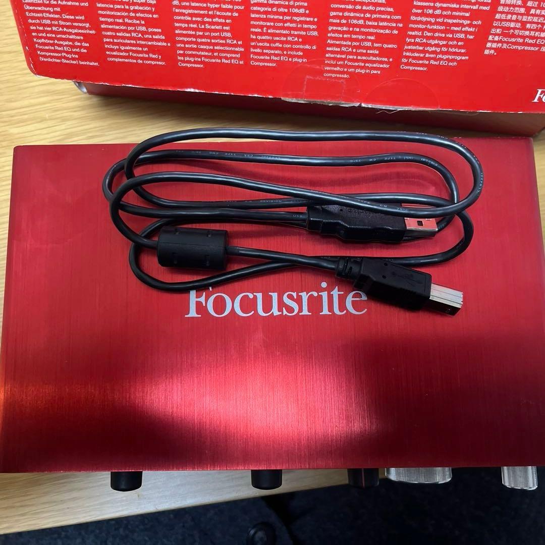 DTM・DAW Focusrite Scarlett2i4