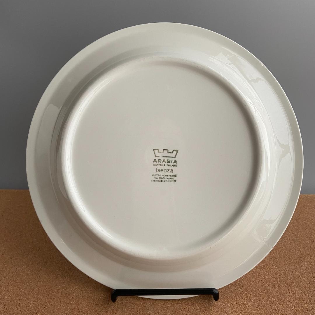 ARABIA faenza ファエンツァ 26cm ディナープレート 2枚 DE