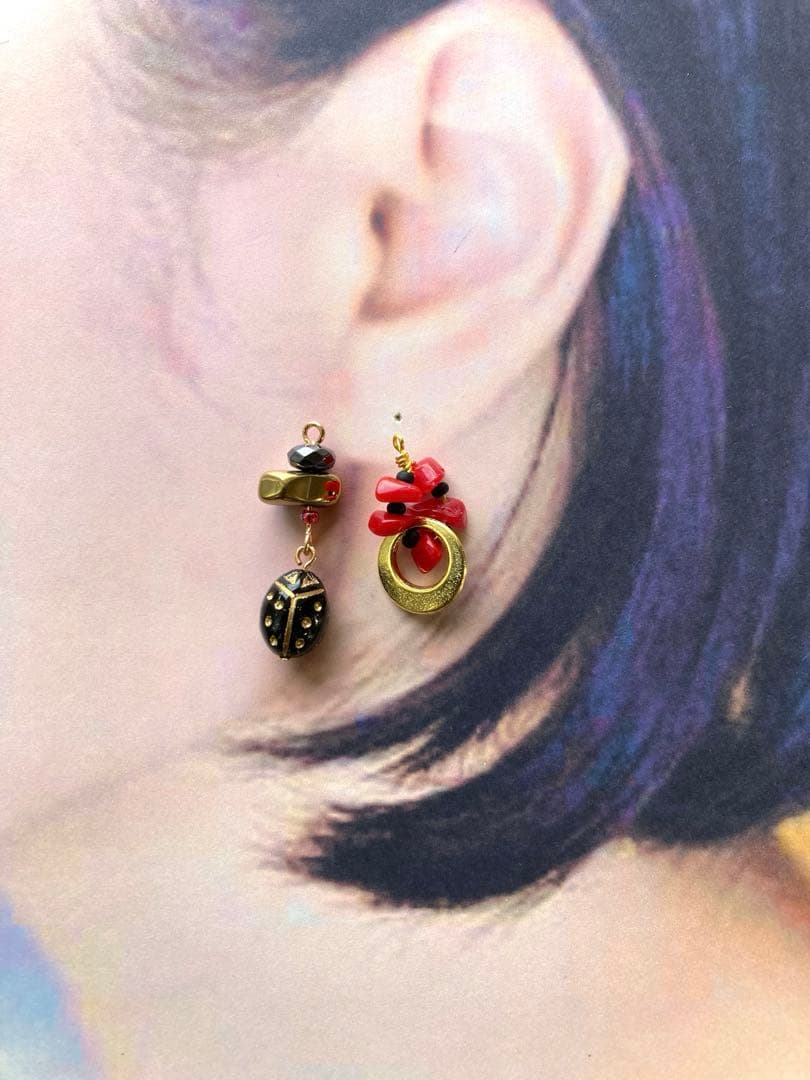 no.025 月夜とブラックナナホシ