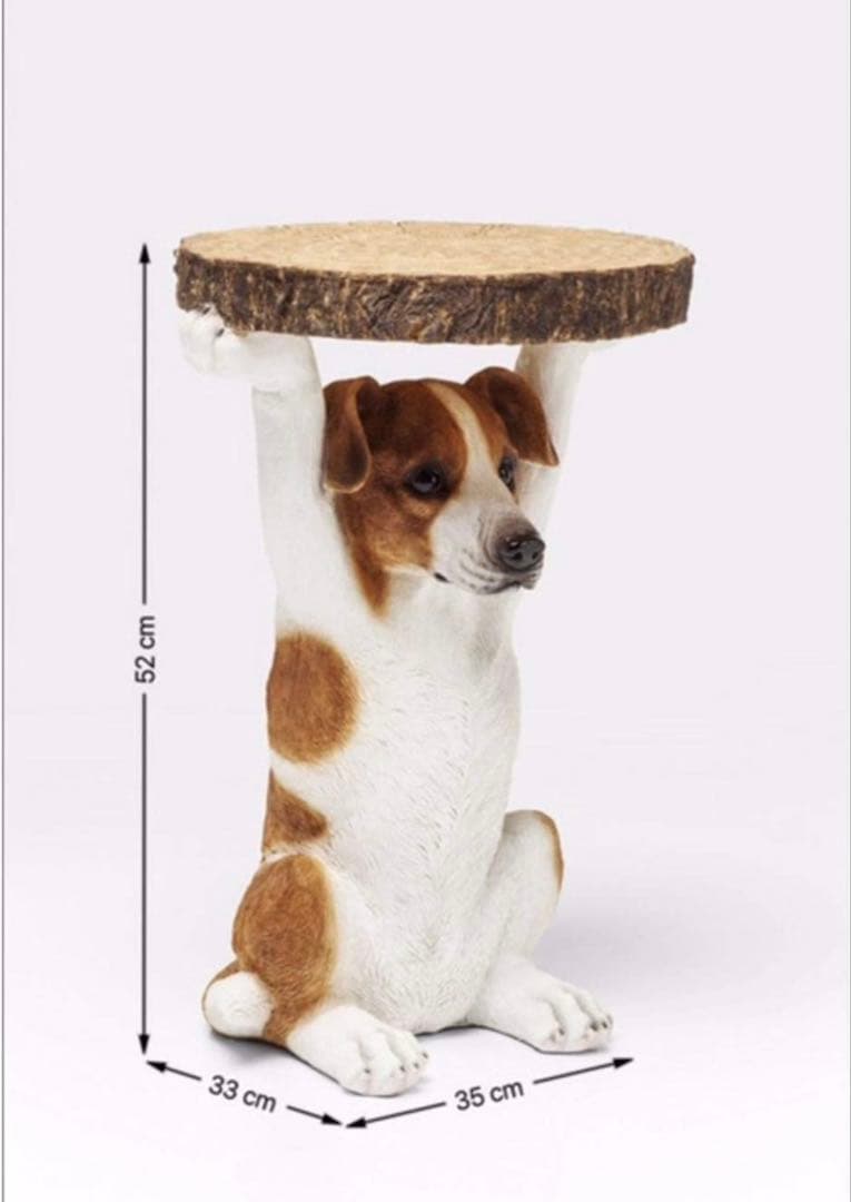 KARE アニマルサイドテーブル　ジャックラッセルテリア