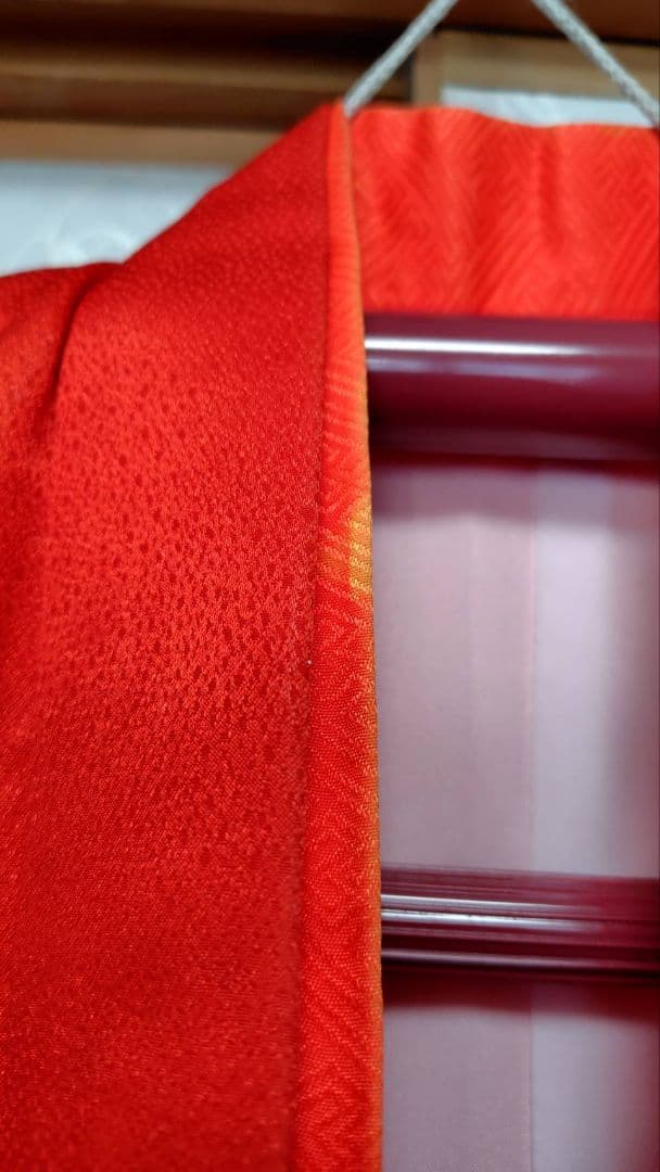 RK550子供着物7歳前後用着丈132センチ裄丈57センチ正絹綺麗美品