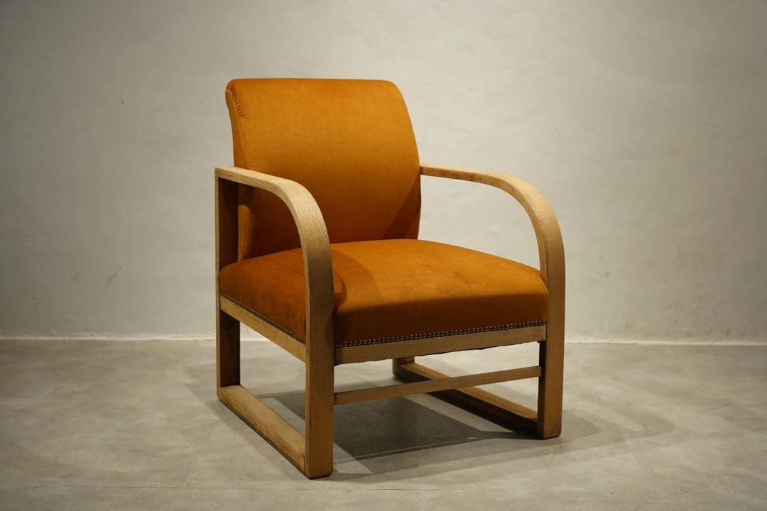 アームチェア　大正時代　ラウンジチェア　ソファ　1S　1シーター　ビンテージ