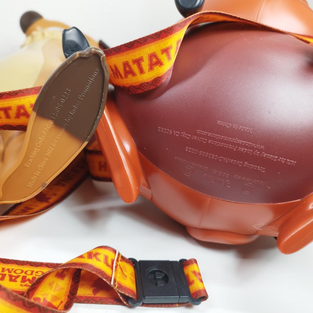 プンバ ティモン ポップコーン ライオンキング 美品 ディズニーワール